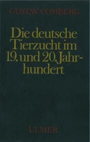 Cover von Die deutsche Tierzucht im 19. und 20. Jahrhundert