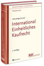 Cover von International einheitliches Kaufrecht