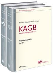 Cover von KAGB - Frankfurter Kommentar zum Kapitalanlagerecht 1