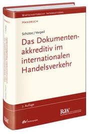 Cover von Das Dokumentenakkreditiv im internationalen Handelsverkehr