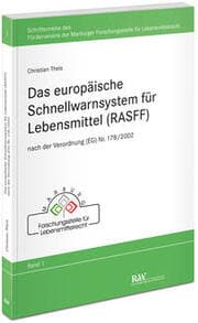 Cover von Das europäische Schnellwarnsystem für Lebensmittel (RASFF)