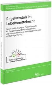 Cover von Regelverstoß im Lebensmittelrecht