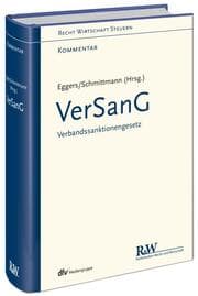 Cover von VerSanG - Verbandssanktionengesetz
