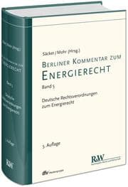 Cover von Berliner Kommentar zum Energierecht, Band 5