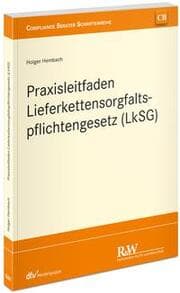 Cover von Praxisleitfaden Lieferkettensorgfaltspflichtengesetz (LkSG)