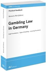 Cover von Gambling Law in Germany
