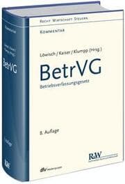 Cover von BetrVG