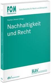 Cover von Nachhaltigkeit und Recht