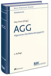 Cover von AGG - Allgemeines Gleichbehandlungsgesetz