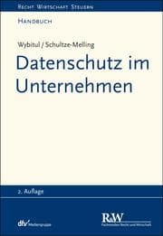 Cover von Datenschutz im Unternehmen