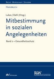 Cover von Mitbestimmung in sozialen Angelegenheiten, Band 2