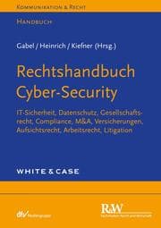 Cover von Rechtshandbuch Cyber-Security