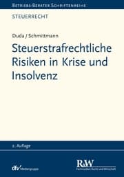 Cover von Steuerstrafrechtliche Risiken in Krise und Insolvenz