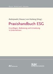 Cover von Praxishandbuch ESG