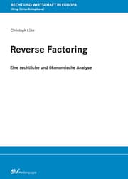 Cover von Reverse Factoring