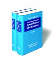 Cover von Arbeitshandbuch für Unternehmensübernahmen Gesamtwerk