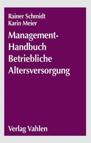 Cover von Betriebswirtschaft der betrieblichen Altersversorgung
