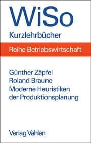 Cover von Moderne Heuristiken der Produktionsplanung