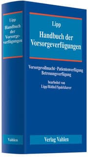 Cover von Handbuch der Vorsorgeverfügungen