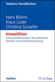 Cover von Investition