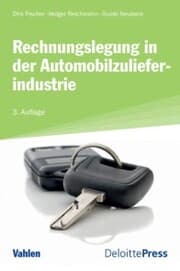 Cover von Rechnungslegung in der Automobilzulieferindustrie