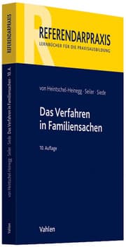 Cover von Das Verfahren in Familiensachen