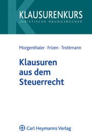 Cover von Klausuren aus dem Steuerrecht