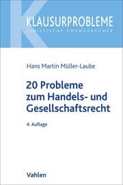 Cover von 20 Probleme zum Handels- und Gesellschaftsrecht