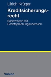 Cover von Kreditsicherungsrecht