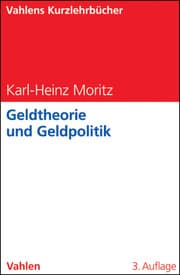 Cover von Geldtheorie und Geldpolitik