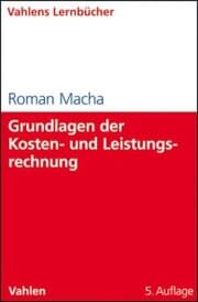 Cover von Grundlagen der Kosten- und Leistungsrechnung
