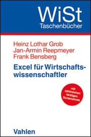 Cover von Excel für Wirtschaftswissenschaftler