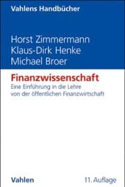 Cover von Finanzwissenschaft