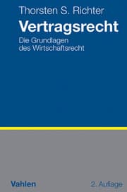 Cover von Vertragsrecht
