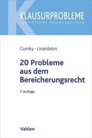 Cover von 20 Probleme aus dem Bereicherungsrecht