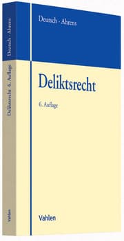 Cover von Deliktsrecht