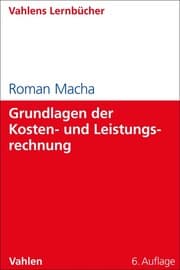 Cover von Grundlagen der Kosten- und Leistungsrechnung