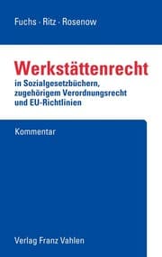 Cover von Werkstättenrecht