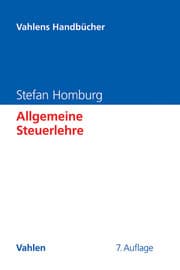 Cover von Allgemeine Steuerlehre
