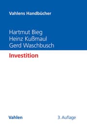 Cover von Investition