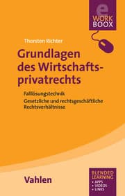Cover von Grundlagen des Wirtschaftsprivatrechts