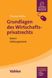 Cover von Grundlagen des Wirtschaftsprivatrechts