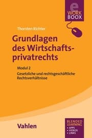 Cover von Grundlagen des Wirtschaftsprivatrechts
