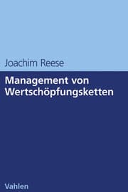 Cover von Management von Wertschöpfungsketten