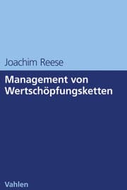 Cover von Management von Wertschöpfungsketten