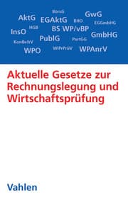 Cover von Aktuelle Gesetze zur Rechnungslegung und Wirtschaftsprüfung