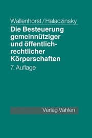 Cover von Die Besteuerung gemeinnütziger und öffentlich-rechtlicher Körperschaften
