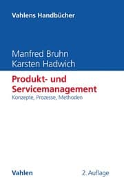 Cover von Produkt- und Servicemanagement