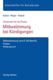 Cover von Mitbestimmung bei Kündigungen