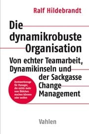 Cover von Die dynamikrobuste Organisation